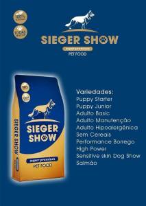 Siegershow Ração Super Premium