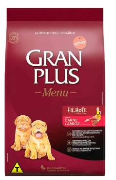 Rao Gran Plus Filhotes Carne E Arroz - 15kg