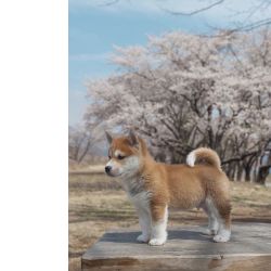 filhotes de akita inu